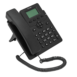 ФЛАТ-ПРО FLAT-PHONE C10/RU, ip-телефон (2 SIP-аккаунта, 2 порта 10/100BASE-T (RJ-45), ЖК-дисплей, PoE, РЕЕСТР)
